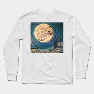 Moon Long Sleeve T-Shirt